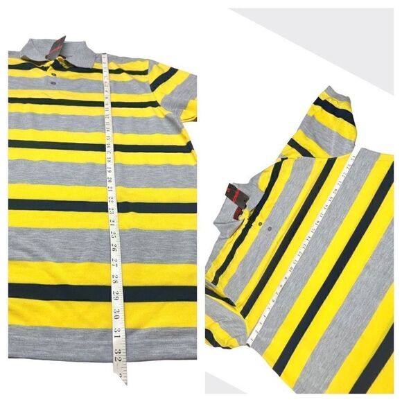 Silver Point Mens * Stripe * Polo Shirt Sz XXL NWT - Picture 5 of 7